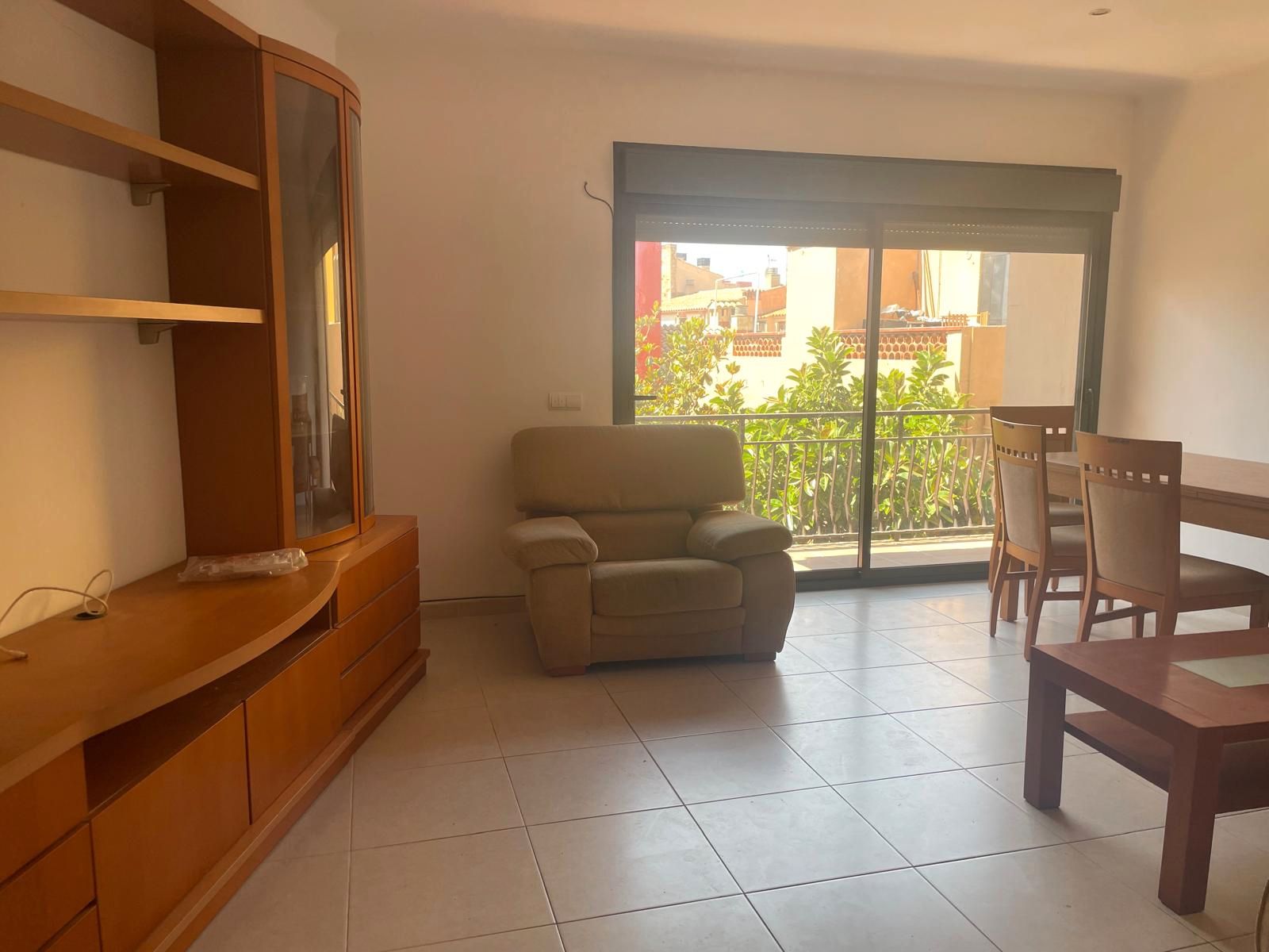 Living room of Flat to rent in Palamós  with Air Conditioner, Heating and Furnished