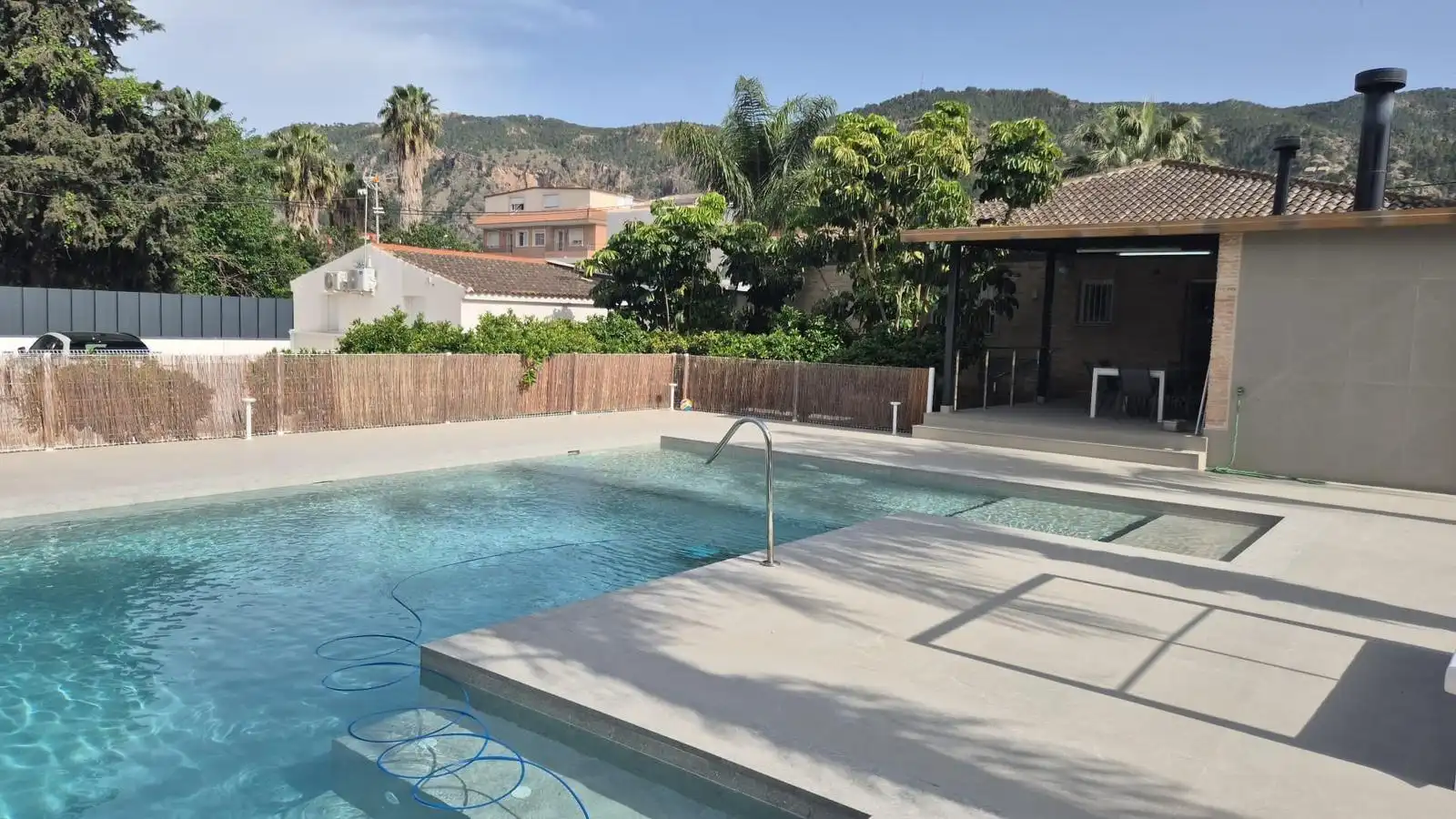 Swimming pool of Houses for sale in Murcia  with Air Conditioner, Heating and Parquet flooring