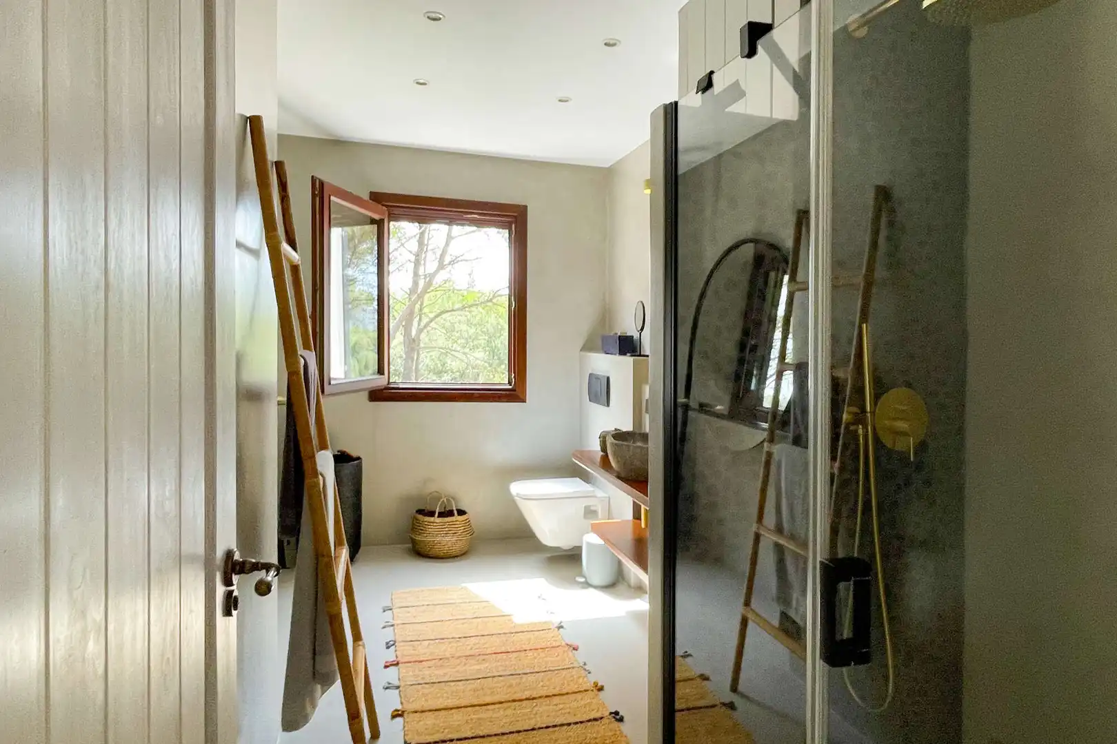 Bathroom of Country homes for rent in Artà  with Air Conditioner, Heating and Terrace