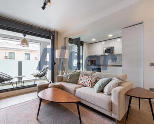 Living room of Flat for sale in  Madrid Capital  with Air Conditioner and Swimming Pool