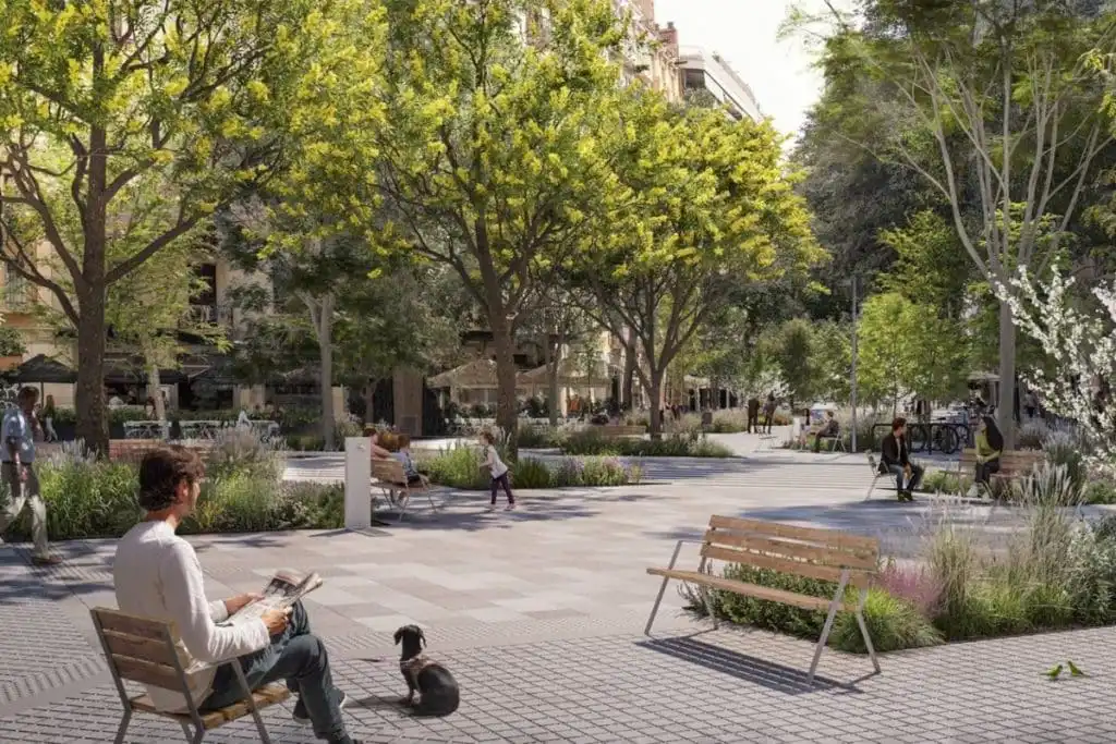 Appartamento con terrazza in vendita a Carrer del Comte Borrell