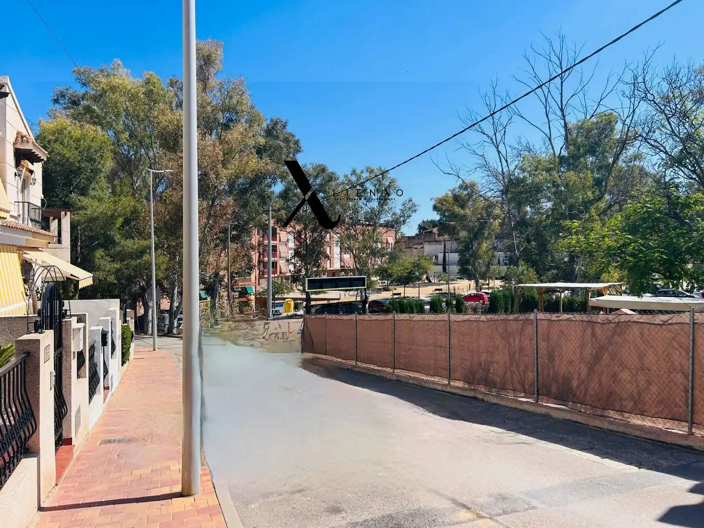 Vista exterior de Dúplex en venda en Lorca amb Aire condicionat, Jardí privat i Terrassa
