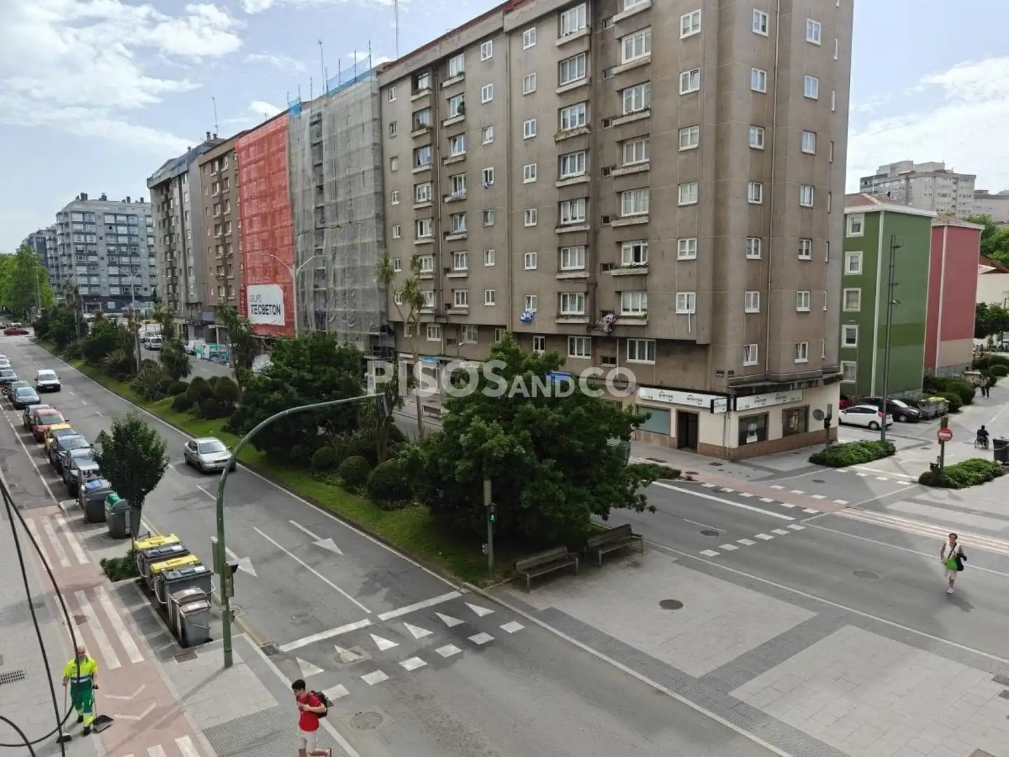 Vista exterior de Piso en venta en A Coruña Capital  con Calefacción