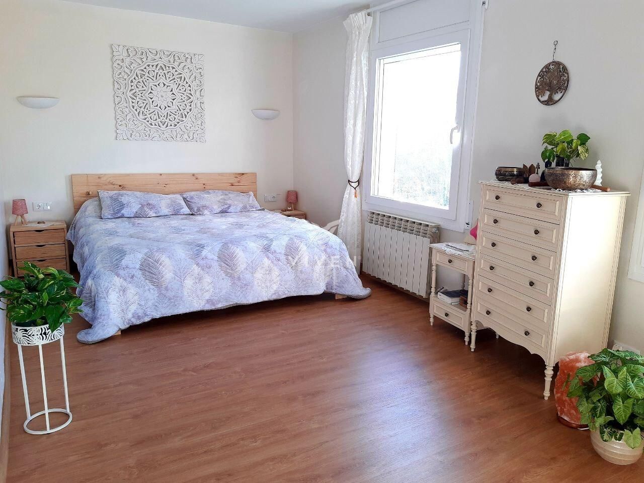 Bedroom of Flat for sale in Vilanova i la Geltrú  with Parquet flooring