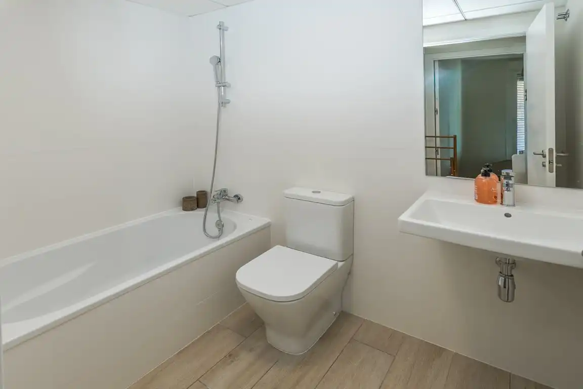 Bathroom of Apartments for rent in Jávea / Xàbia  with Air Conditioner, Storage room and Sauna