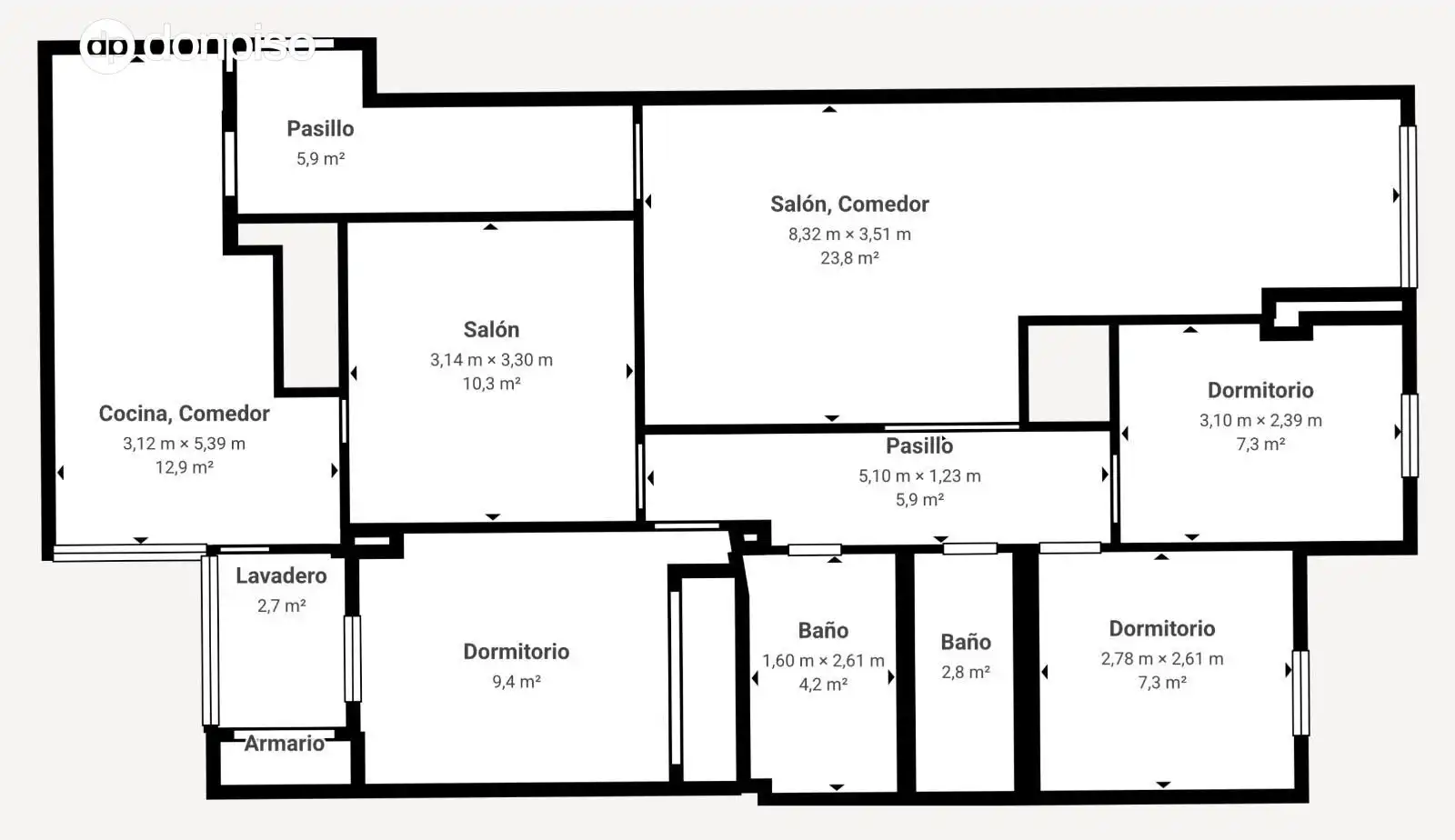 Flat for sale in Granada