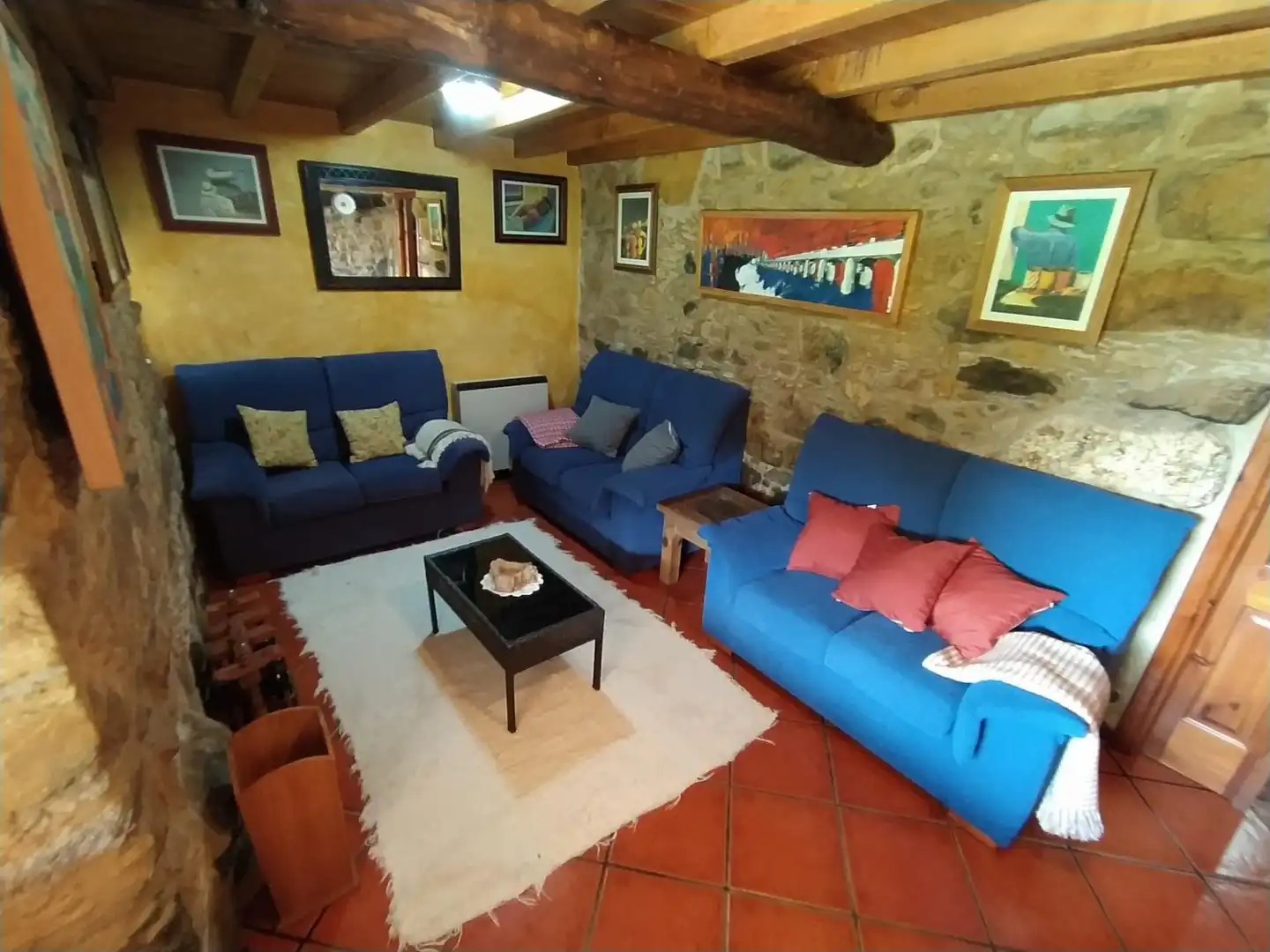 Sala d'estar de Casa o xalet en venda en Ortigueira