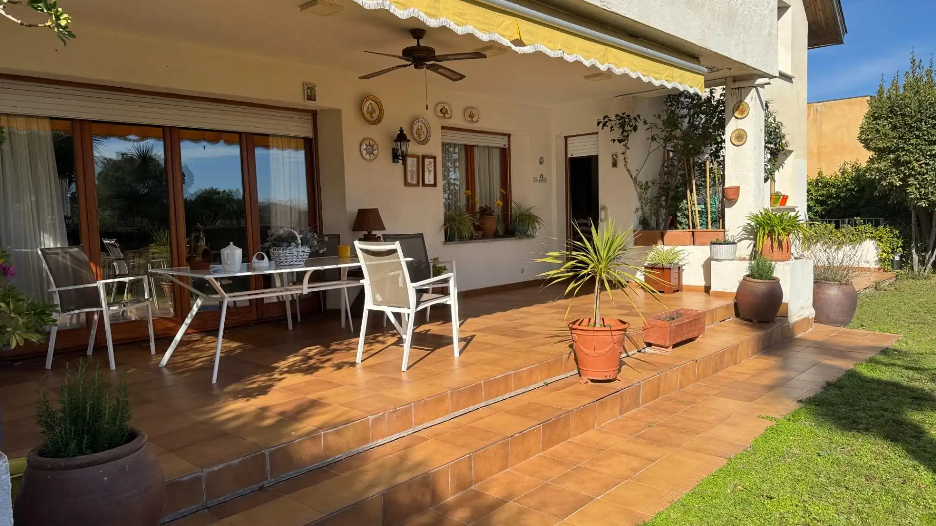 Terrace of Houses for sale in Sant Cugat del Vallès  with Heating, Private garden and Parquet flooring