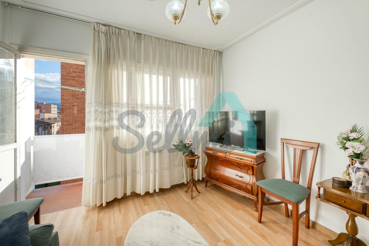 Sala de estar de Piso en venta en Gijón  con Calefacción y Terraza