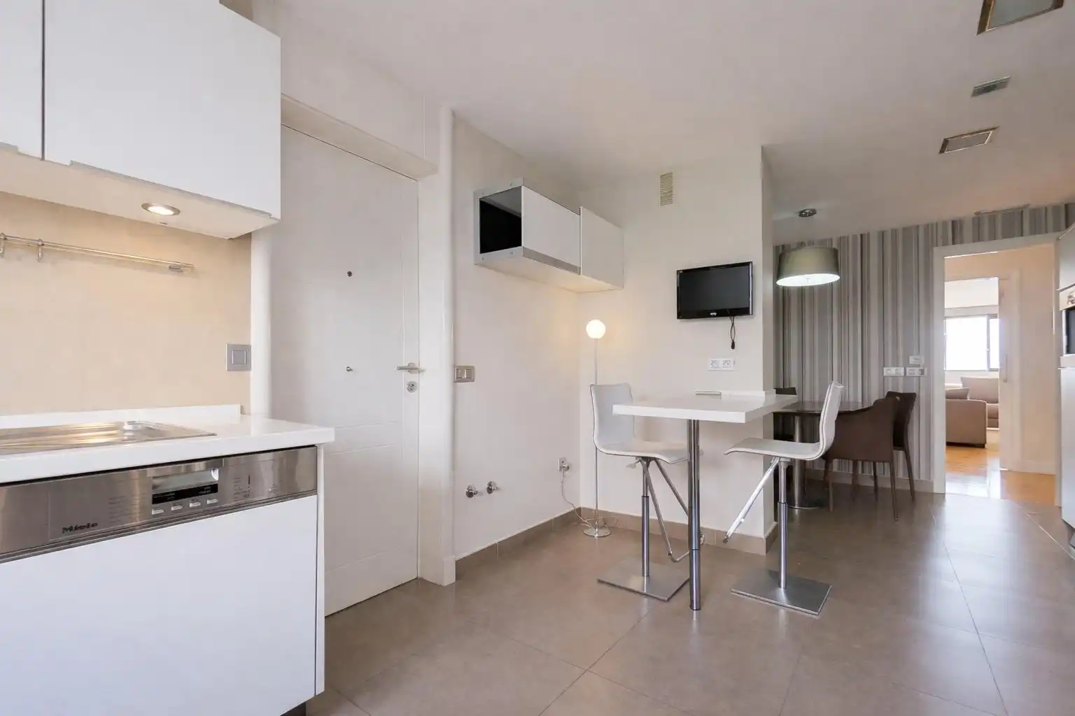 Kitchen of Flat for rent in Santa Cruz de Tenerife  with Air Conditioner, Heating and Storage room