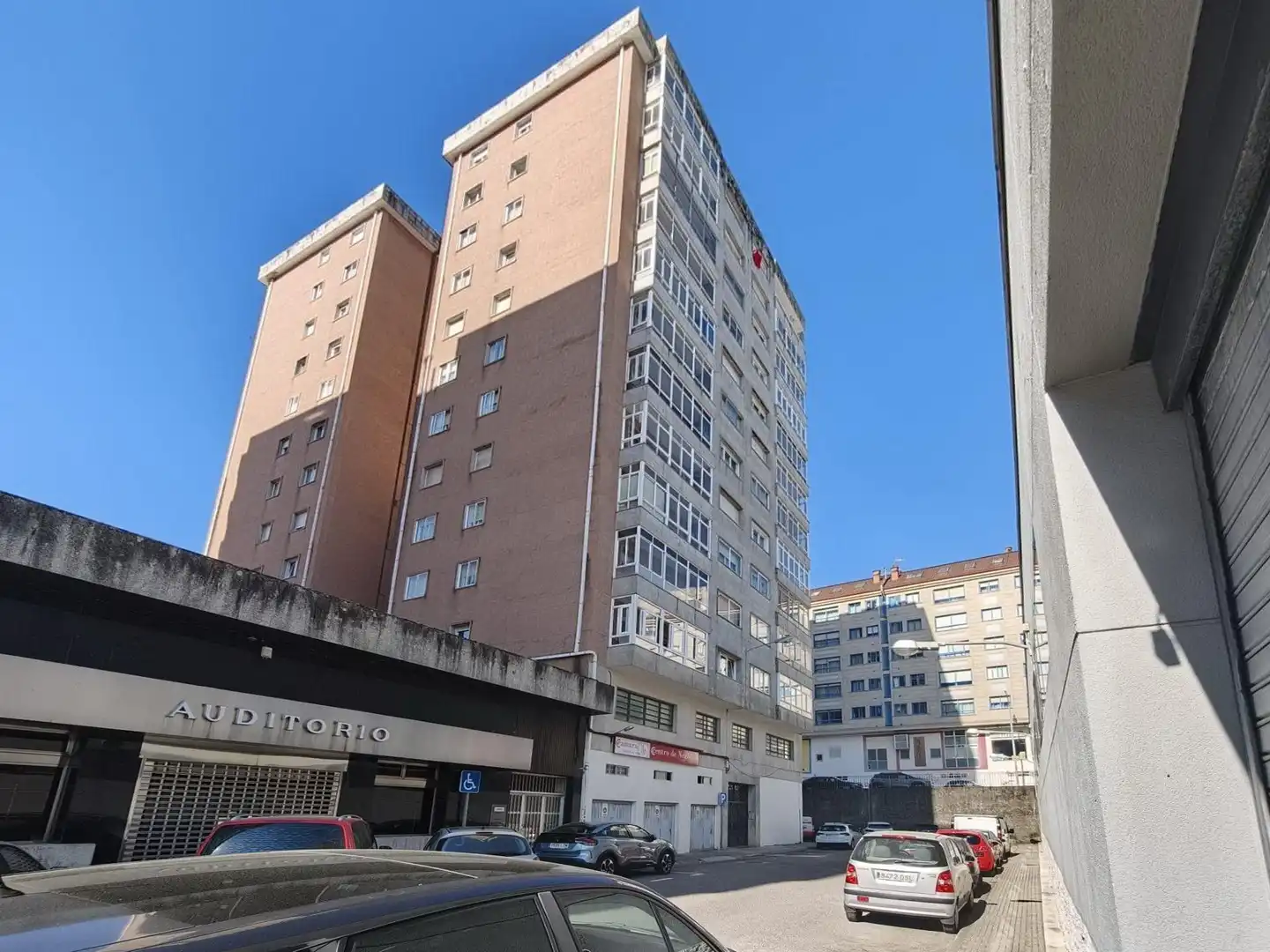 Vista exterior de Piso en venta en Vilagarcía de Arousa