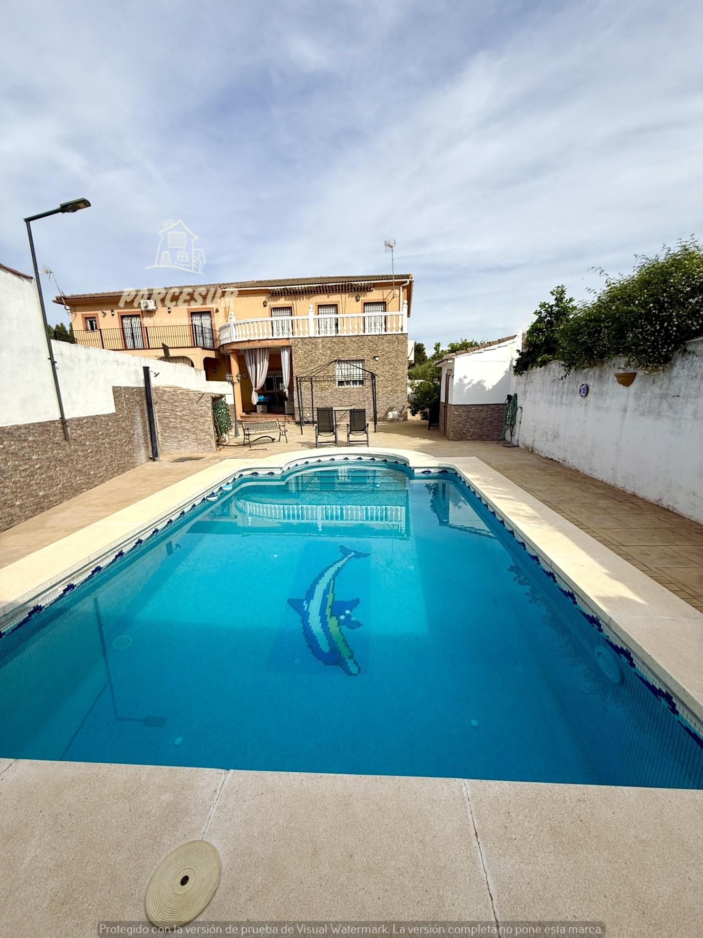 Swimming pool of House or chalet for sale in  Córdoba Capital  with Air Conditioner, Terrace and Swimming Pool