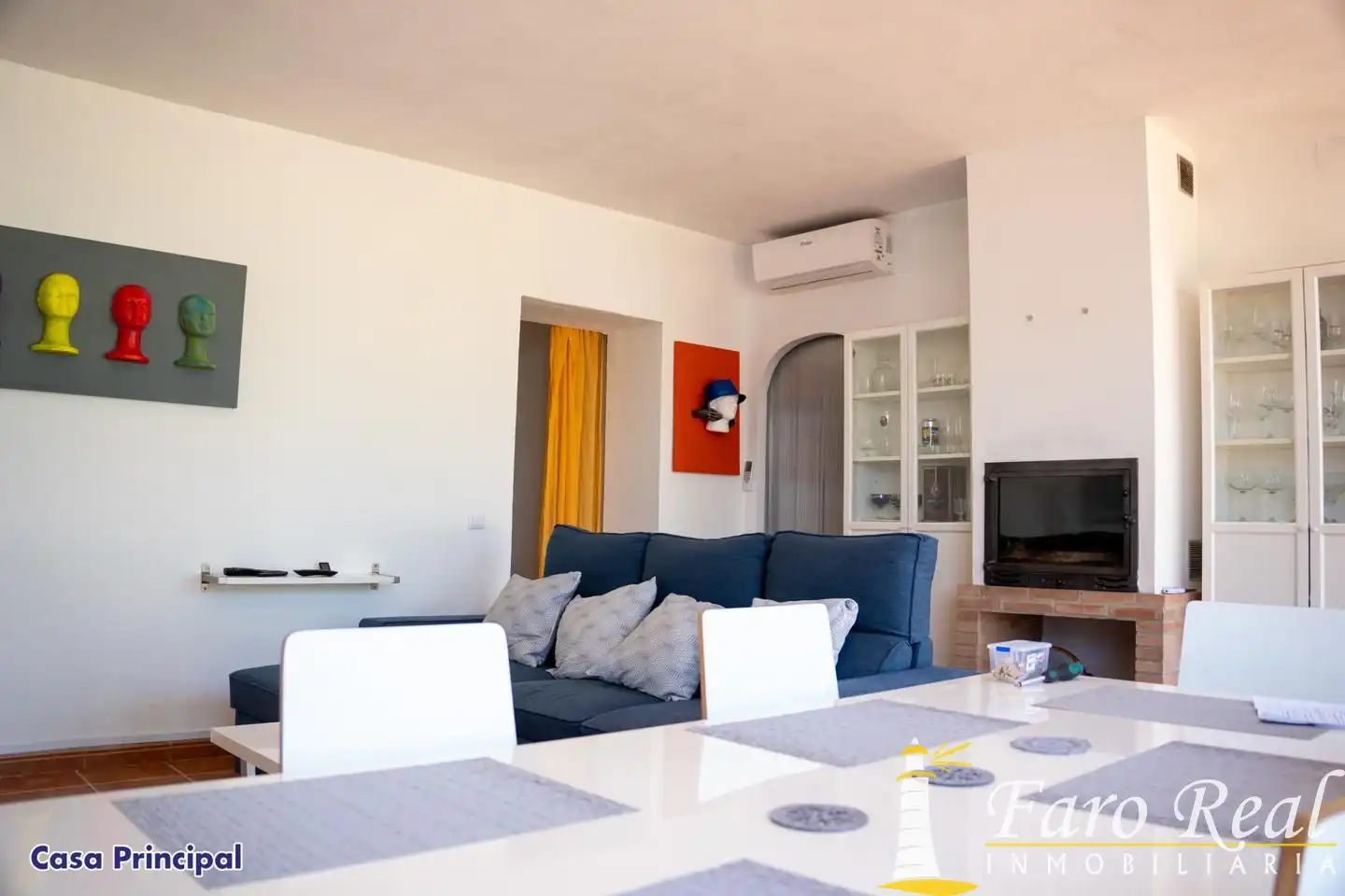 Sala de estar de Casa o chalet en venta en Chipiona con Aire acondicionado, Calefacción y Jardín privado