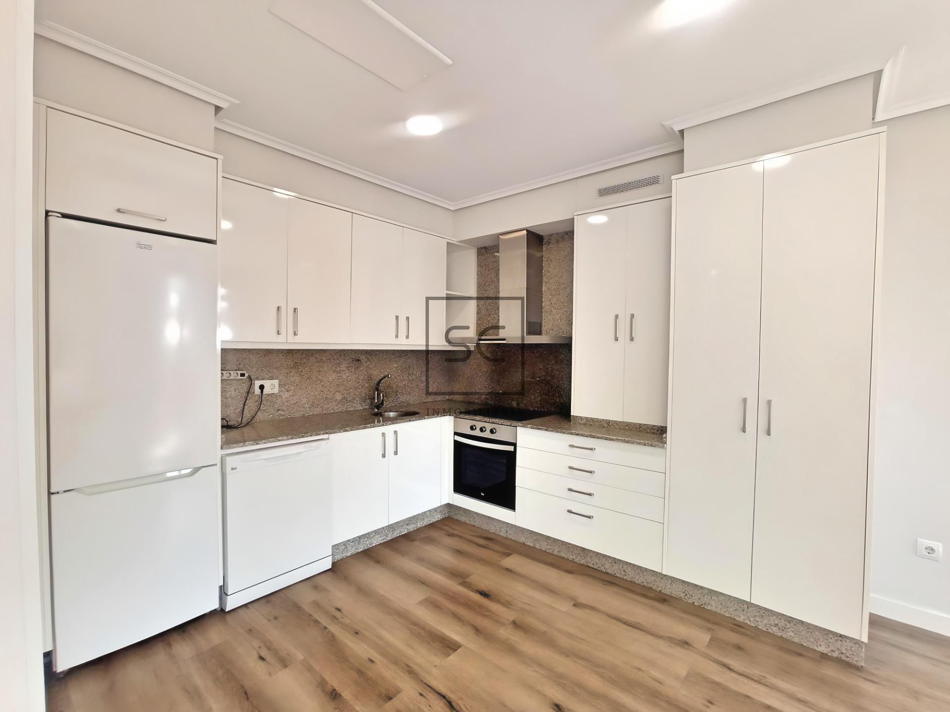 Kitchen of Flat for sale in Ferrol  with Heating and Balcony