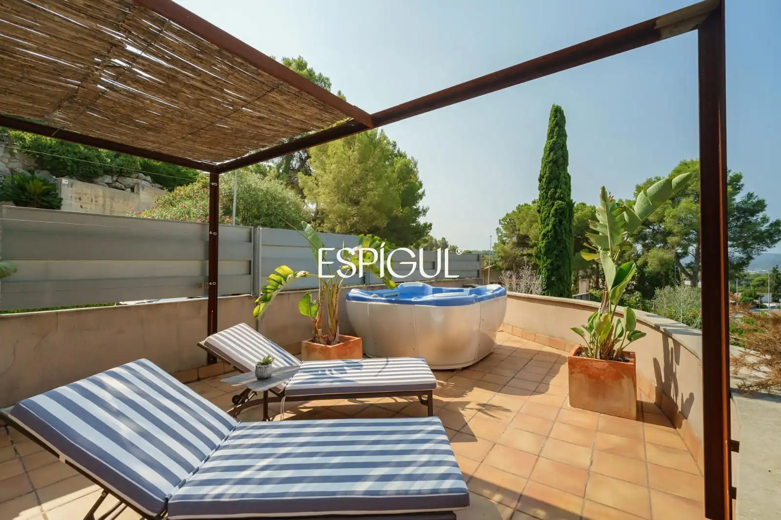 Terraza de Casa o chalet en venta en Molins de Rei con Aire acondicionado, Calefacción y Jardín privado