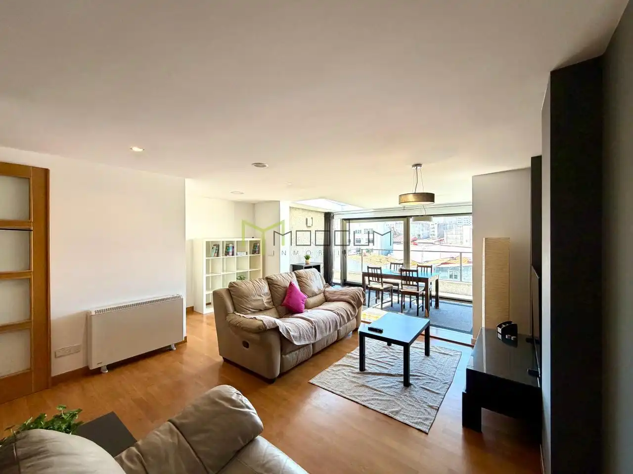 Sala de estar de Ático en venta en A Coruña Capital  con Calefacción, Terraza y Trastero