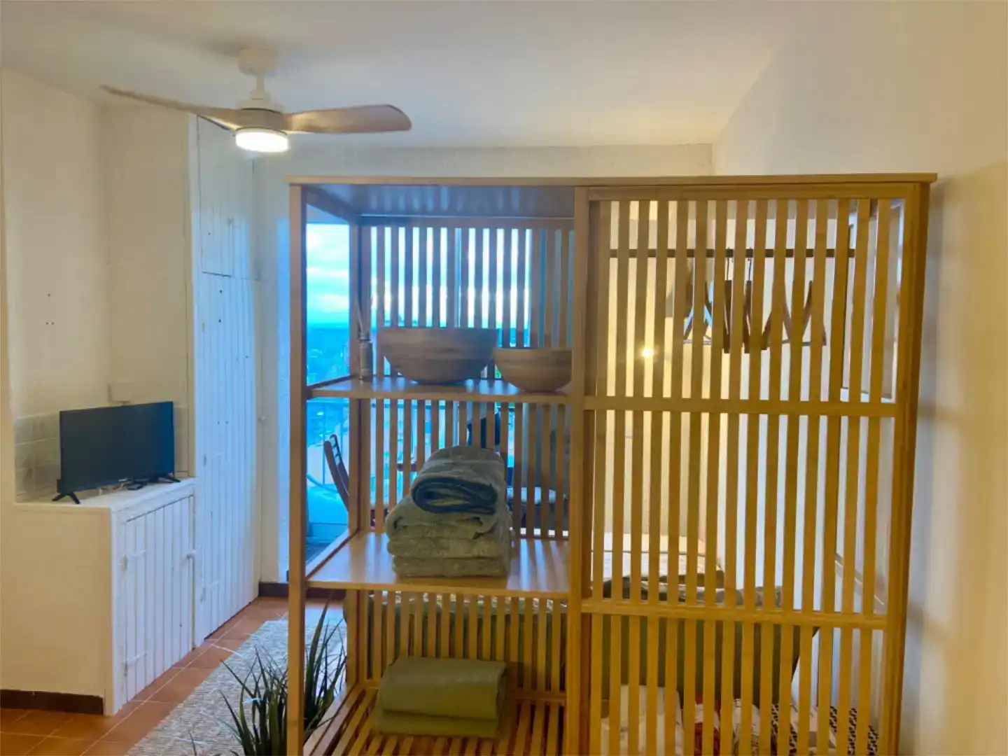 Schlafzimmer von Wohnung zur Miete in Empuriabrava mit Balkon