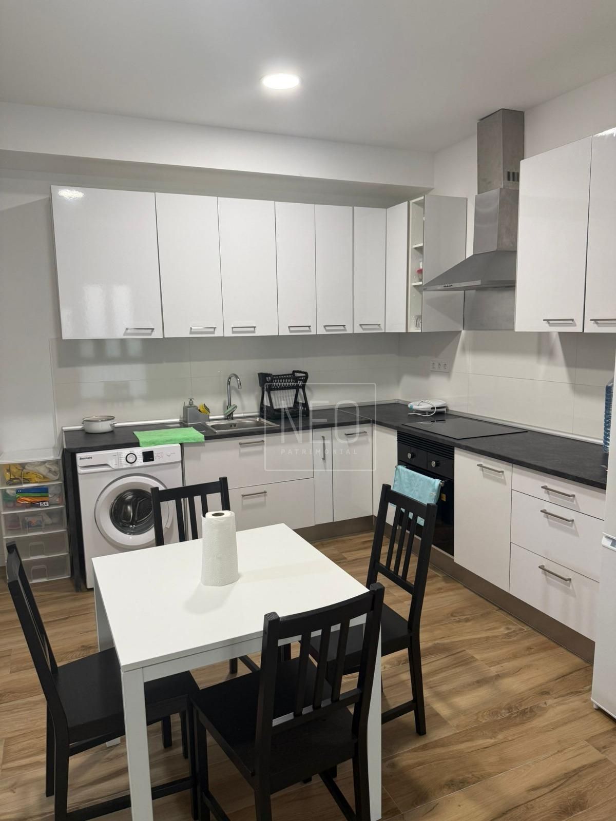 Kitchen of Apartment for sale in  Valencia Capital  with Air Conditioner