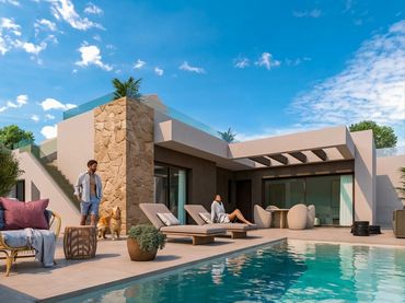 Casa amb piscina en venda a Ciudad Quesada