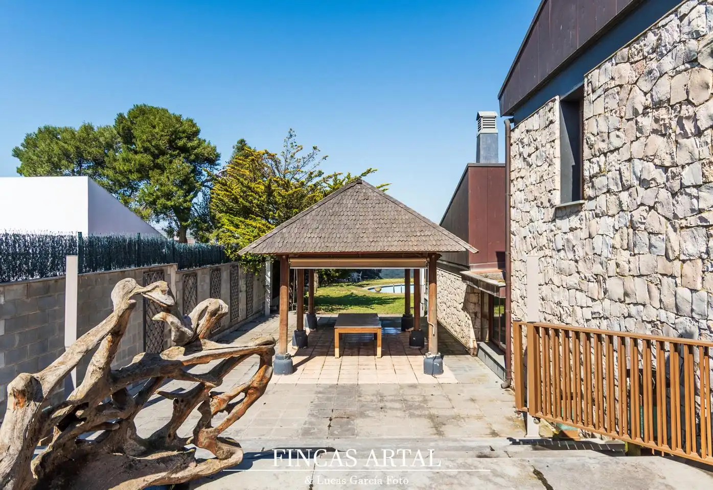 Terraza de Casa o chalet en venta en Zaragoza con Aire acondicionado, Calefacción y Jardín privado