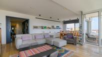 Living room of Flat for sale in  Barcelona Capital  with Air Conditioner, Terrace and Balcony