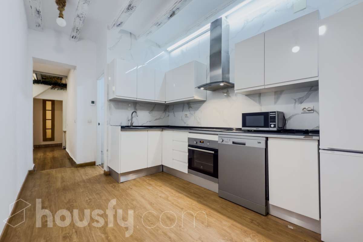 Kitchen of Flat for sale in  Barcelona Capital