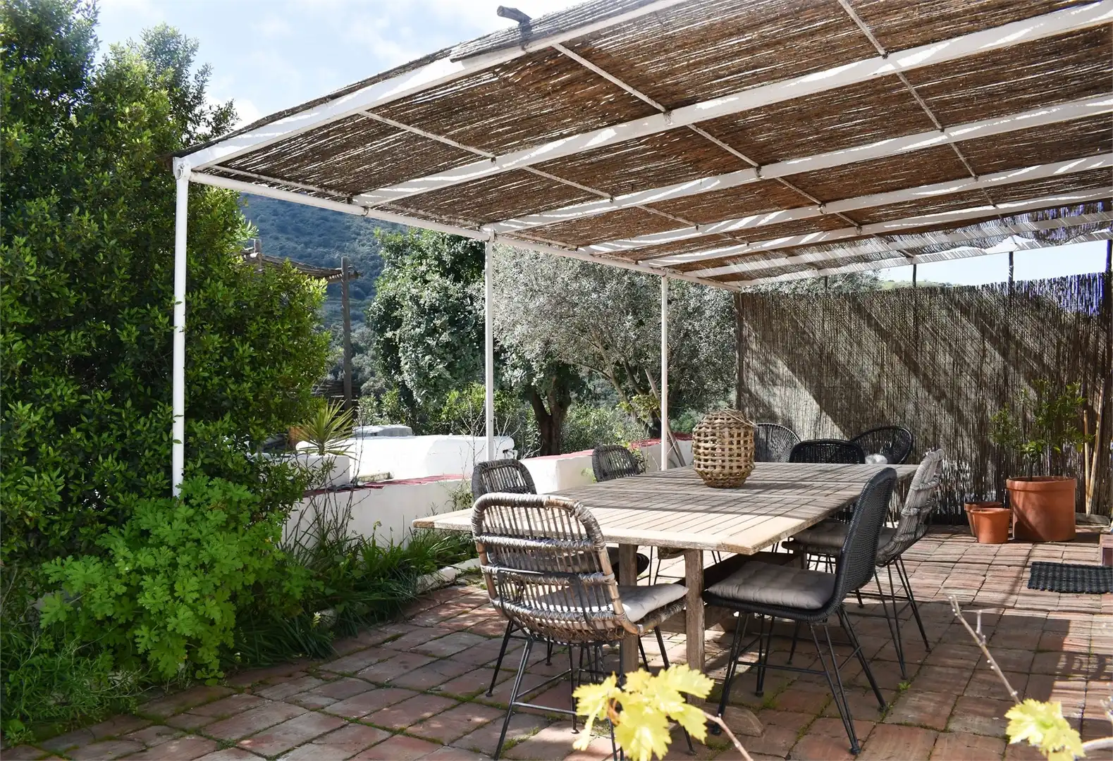 Terrassa de Casa o xalet en venda en Arenas amb Aire condicionat, Jardí privat i Terrassa