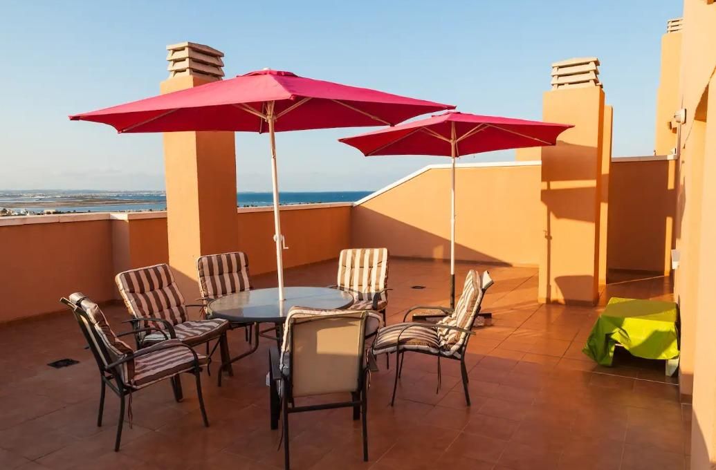 Terrace of Attic for sale in La Manga del Mar Menor  with Heating, Terrace and Community pool