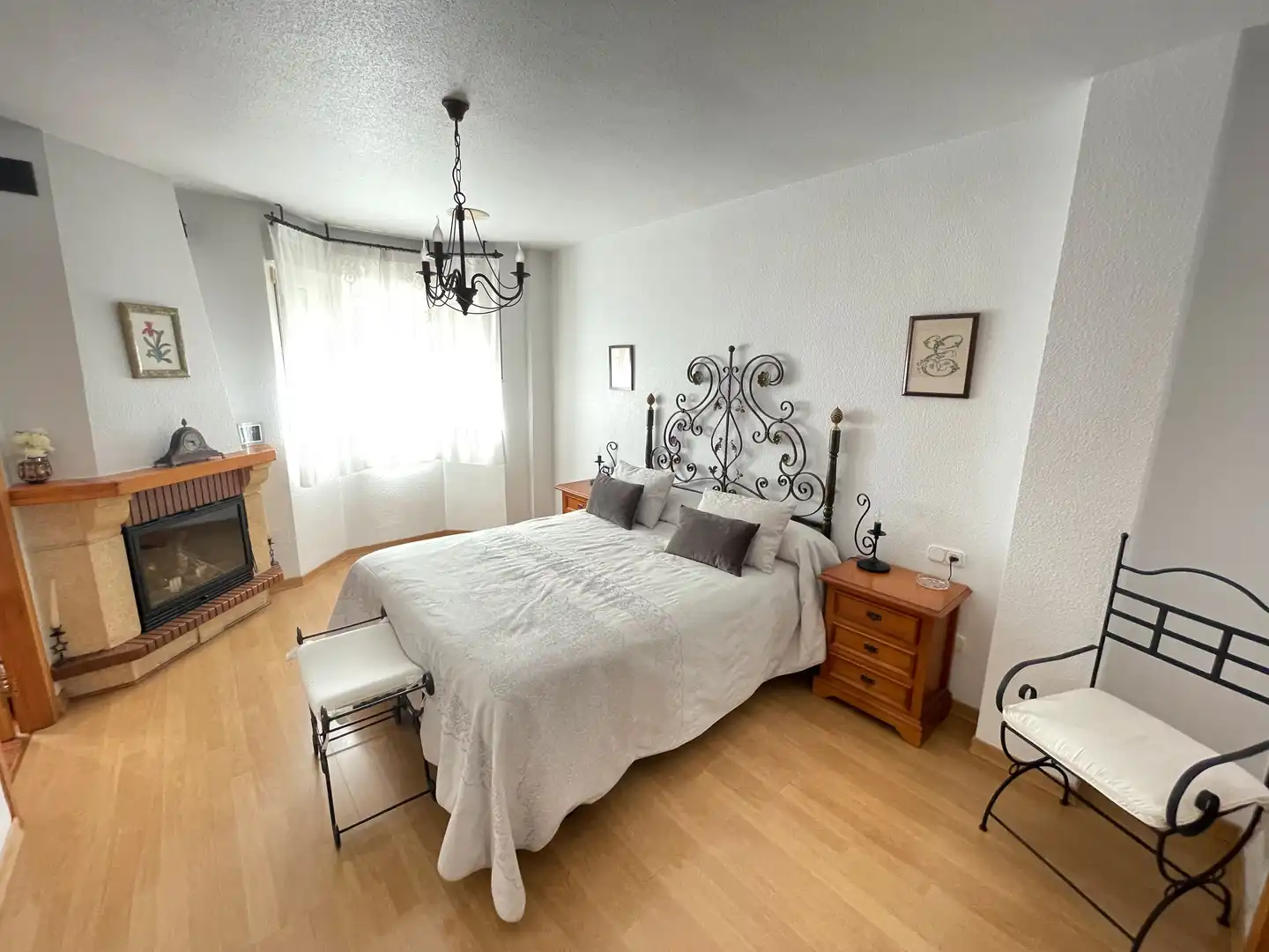 Bedroom of Houses for sale in Almería  with Air Conditioner, Heating and Private garden