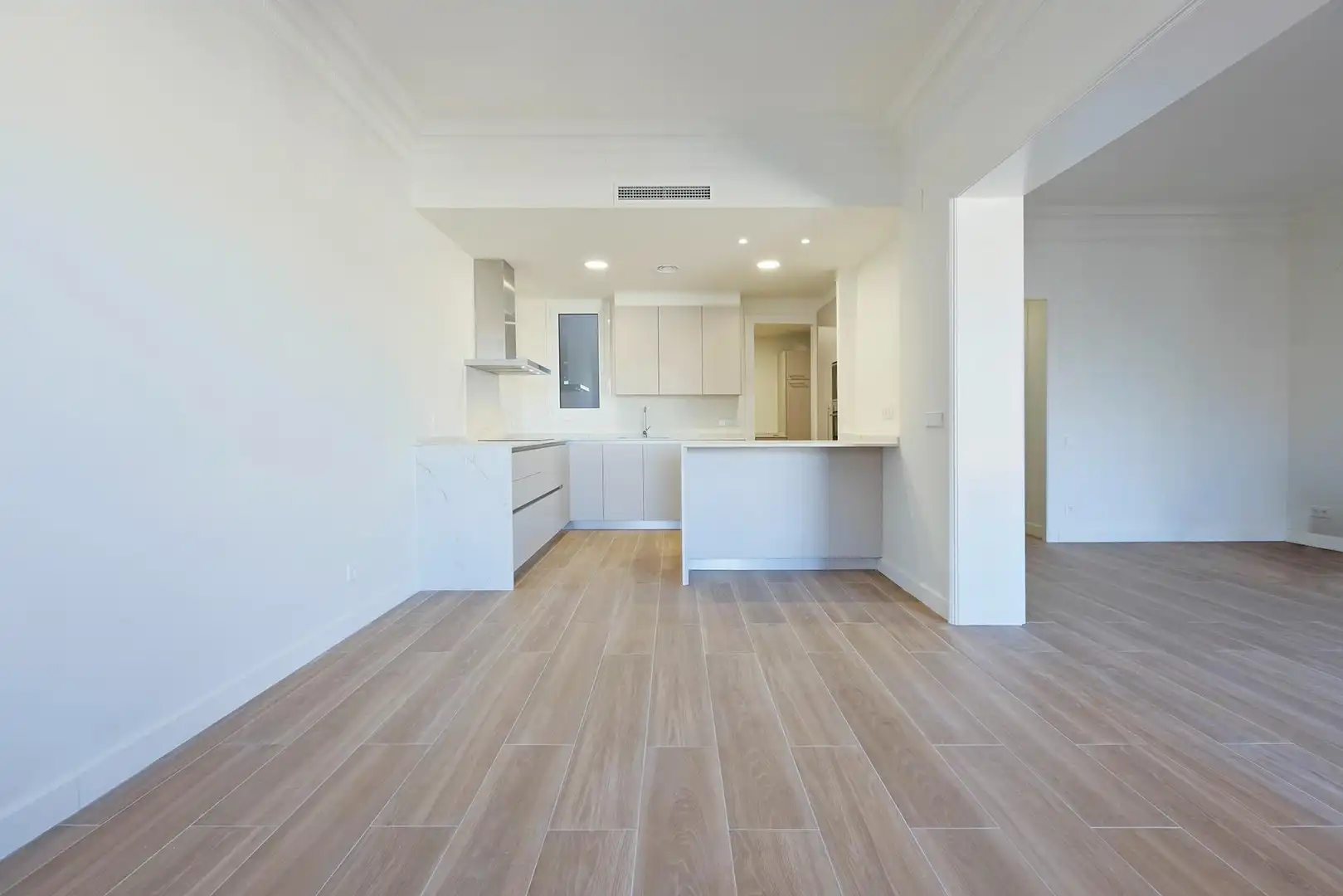 Kitchen of Flat for rent in Barcelona  with Air Conditioner, Heating and Parquet flooring