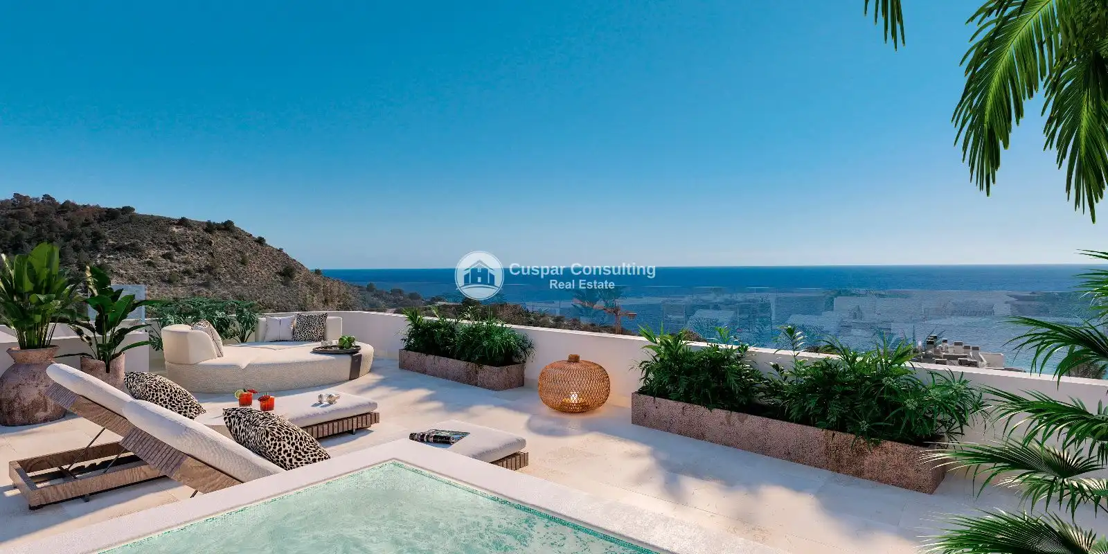 Terraza de Apartamento en venta en Villajoyosa / La Vila Joiosa con Calefacción, Terraza y Trastero
