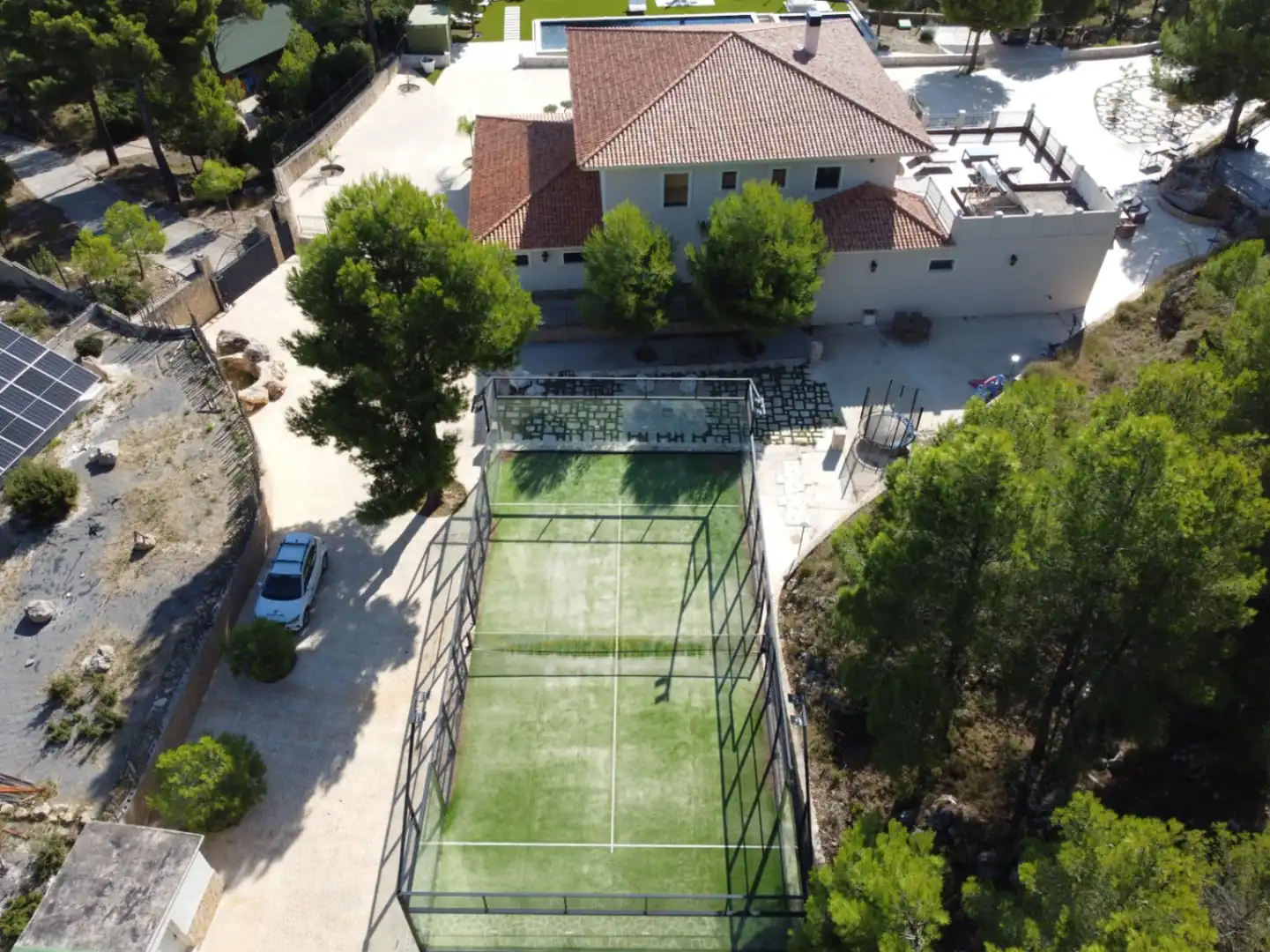 Jardín de Casa o chalet en venta en Benimantell con Aire acondicionado, Jardín privado y Terraza