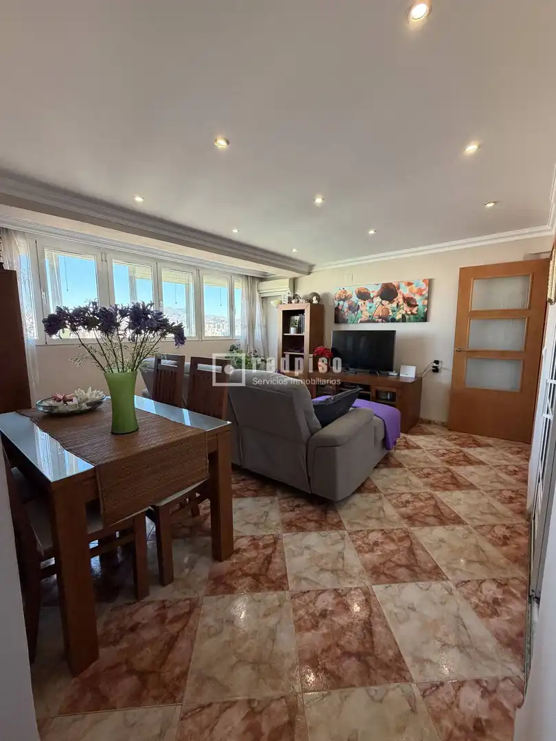 Sala de estar de Piso en venta en Málaga con Aire acondicionado y Amueblado