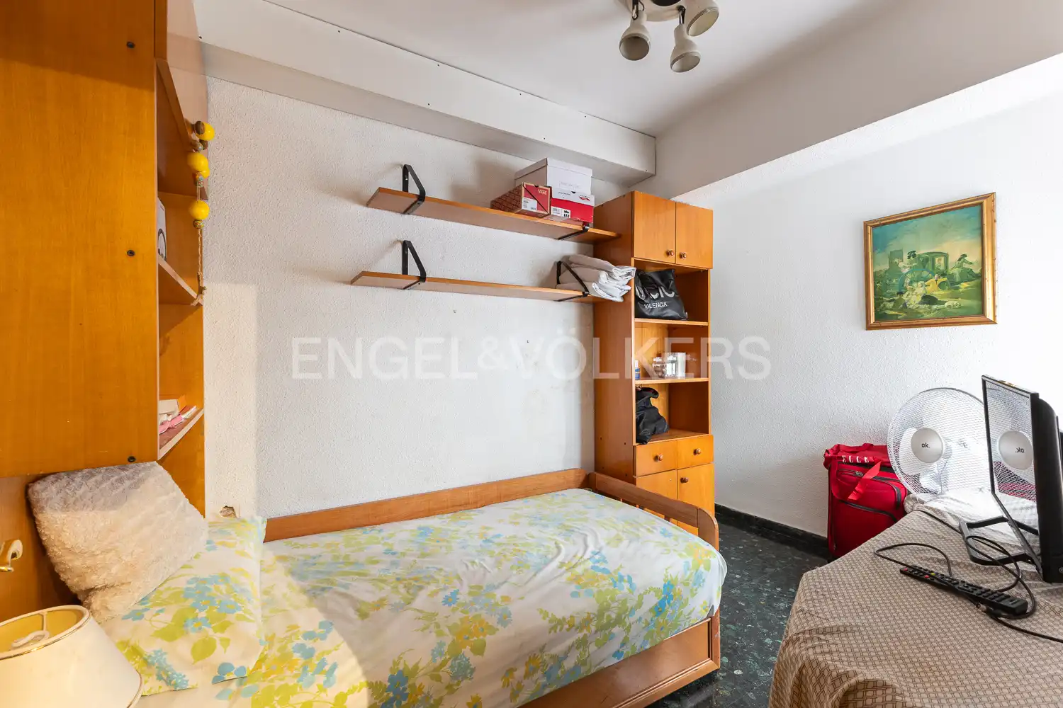 Schlafzimmer von Wohnung zum Verkauf in Valencia mit Klimaanlage und Heizung
