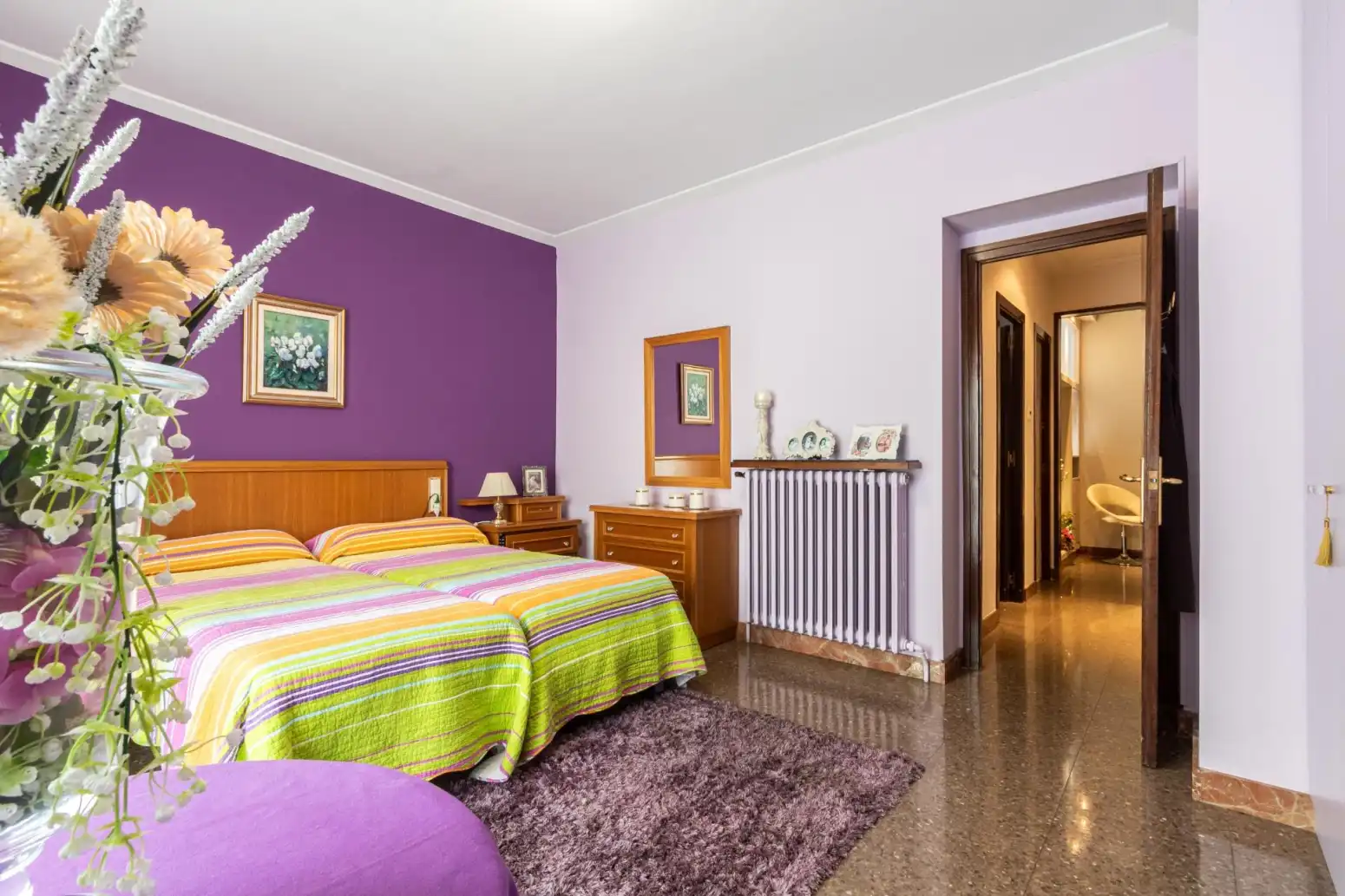 Bedroom of Houses for sale in Terrassa  with Heating, Parquet flooring and Terrace