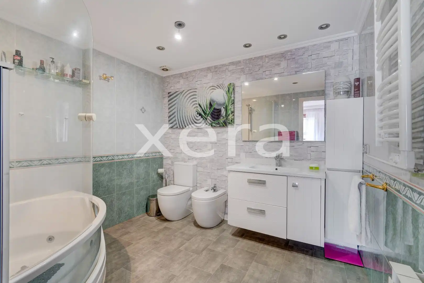 Baño de Casa adosada en venta en Urnieta con Calefacción, Terraza y Trastero