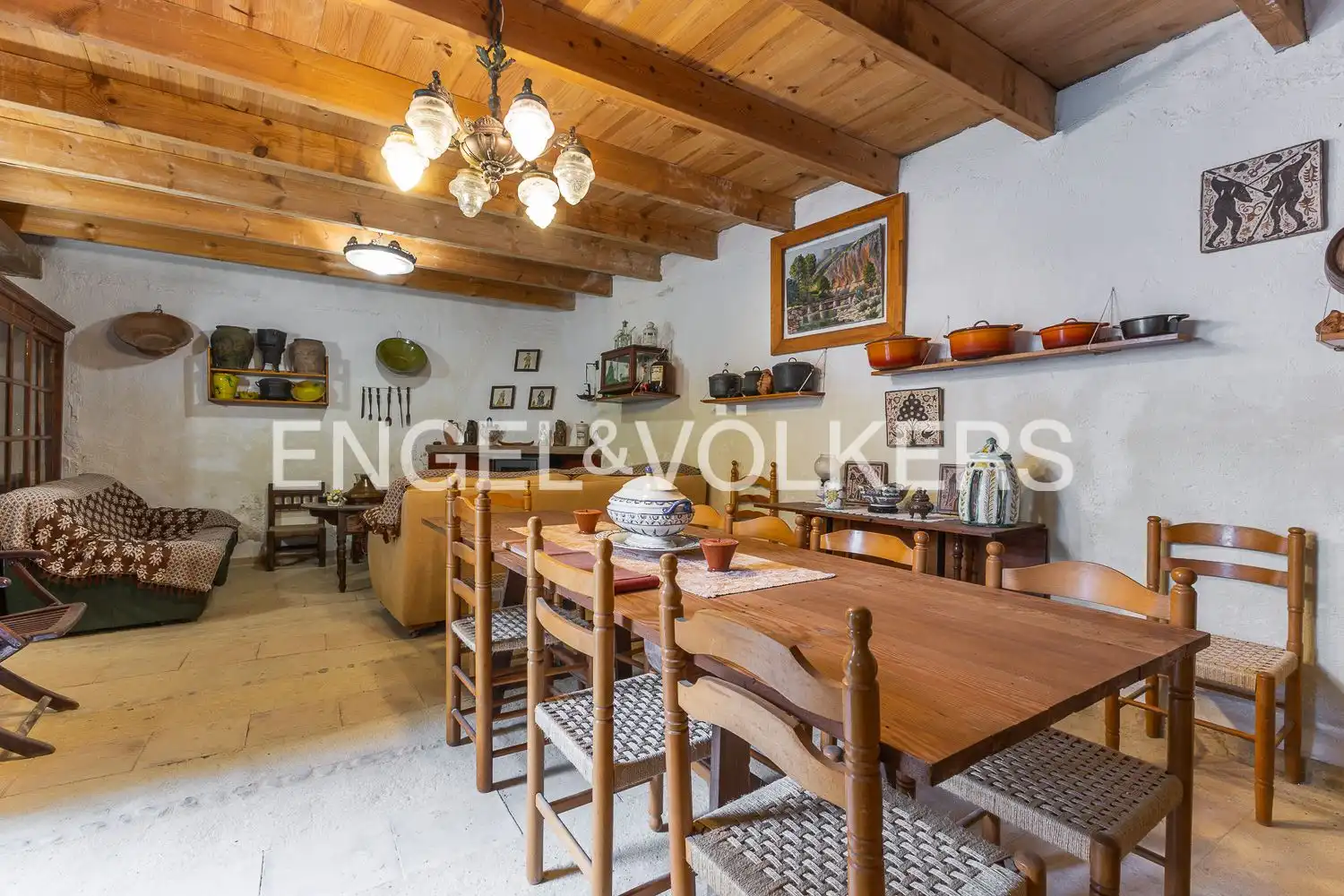 Comedor de Casa o chalet en venta en Almoines con Calefacción, Trastero y Amueblado