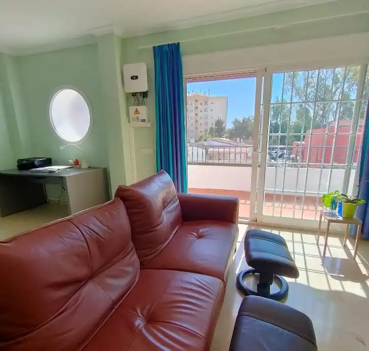Living room of Houses for rent in Fuengirola  with Air Conditioner, Private garden and Terrace
