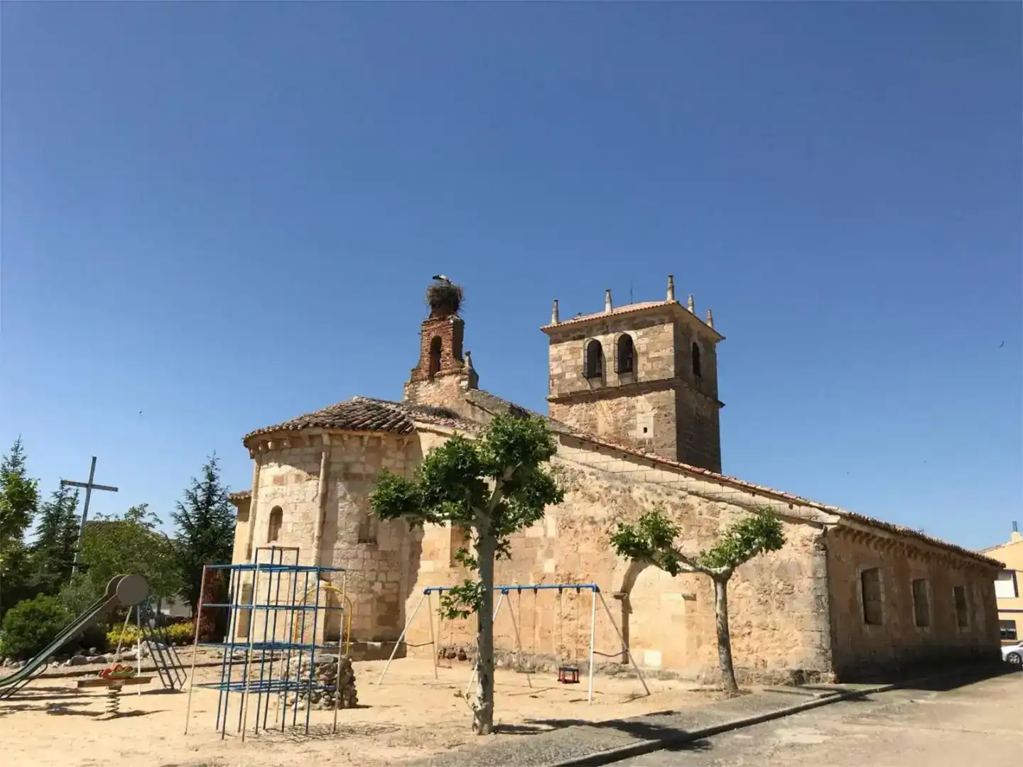 Vista exterior de Piso en venta en Herrera de Pisuerga, Palencia