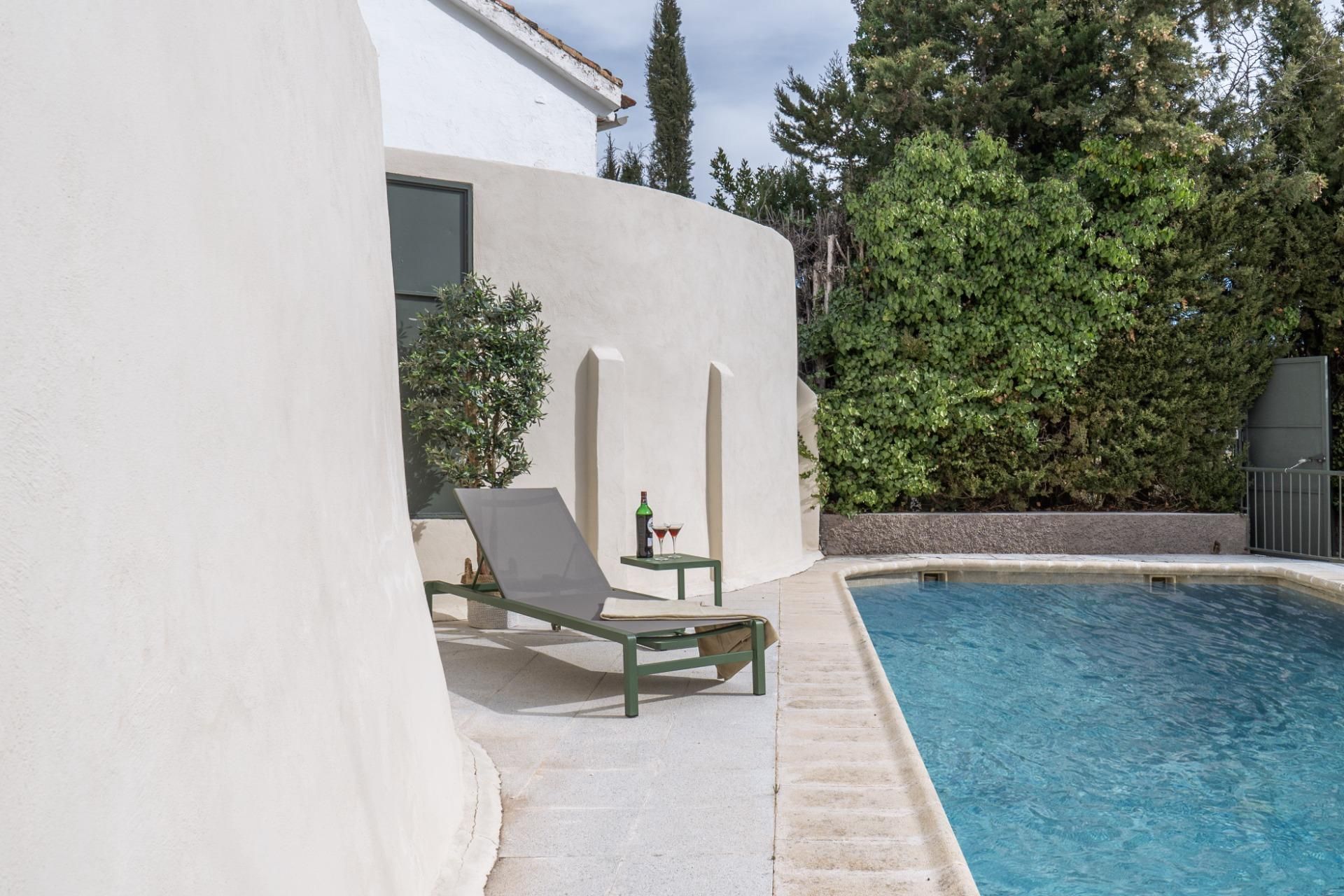 Swimming pool of House or chalet for sale in Huétor de Santillán  with Heating, Terrace and Swimming Pool