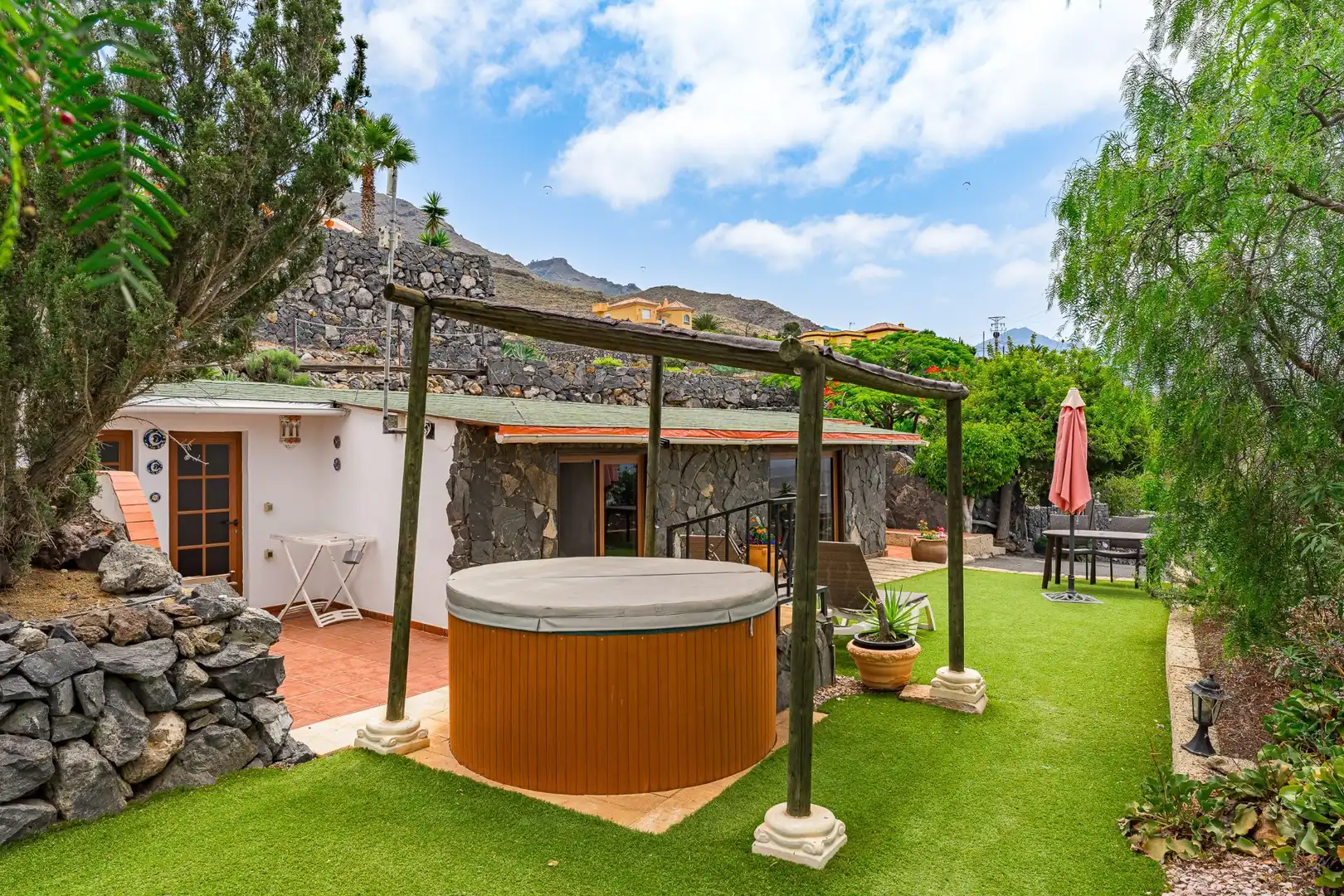 Jardín de Casa o chalet en venta en Adeje con Jardín privado, Terraza y Trastero