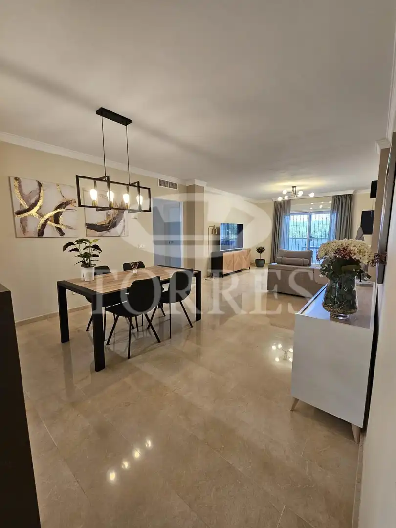 Esszimmer von Wohnung zur Miete in Mijas mit Terrasse, Möbliert und Gemeinschaftspool