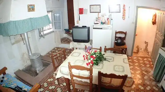 Comedor de Finca rústica en venta en Crivillén con Jardín privado
