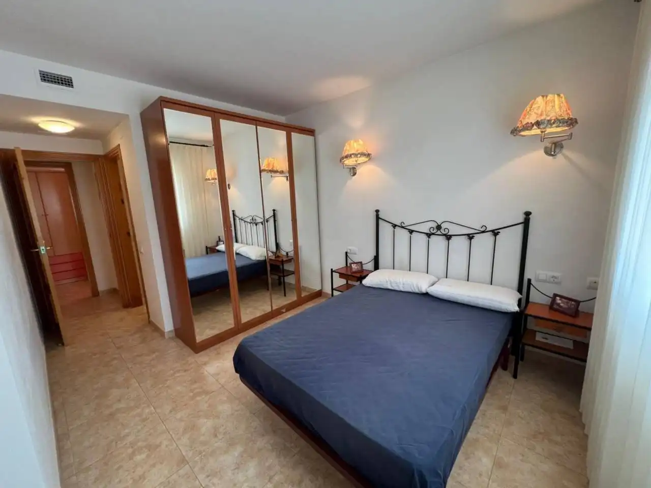 Bedroom of Flat for sale in Cubelles  with Air Conditioner, Heating and Private garden