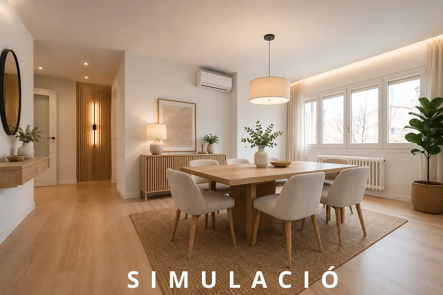 Dining room of Flat for sale in Vic  with Heating and Storage room