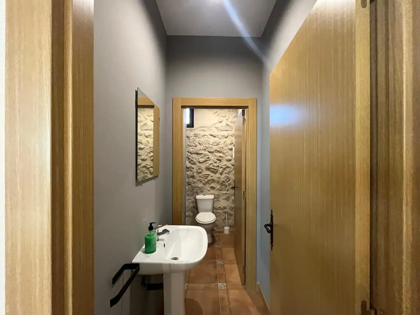 Baño de Casa o chalet en venta en La Parrilla  con Calefacción, Amueblado y Alarma