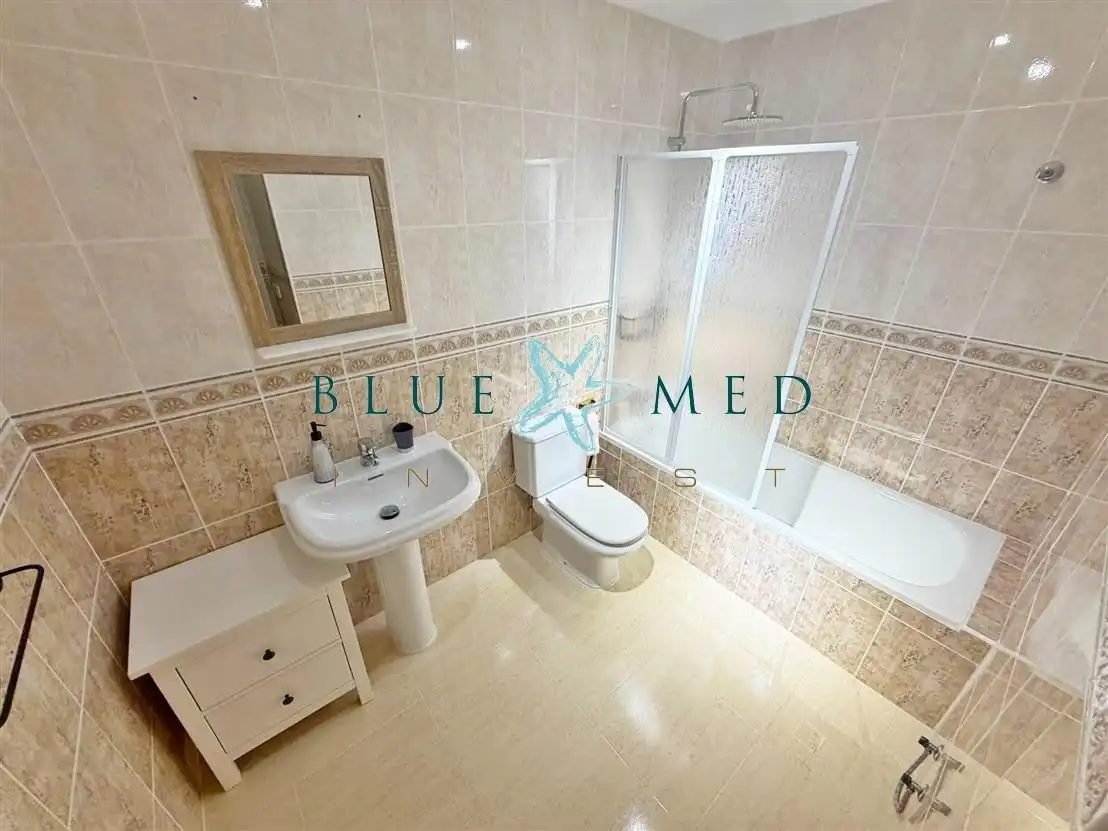 Bany de Apartament en venda en Puerto de Mazarrón