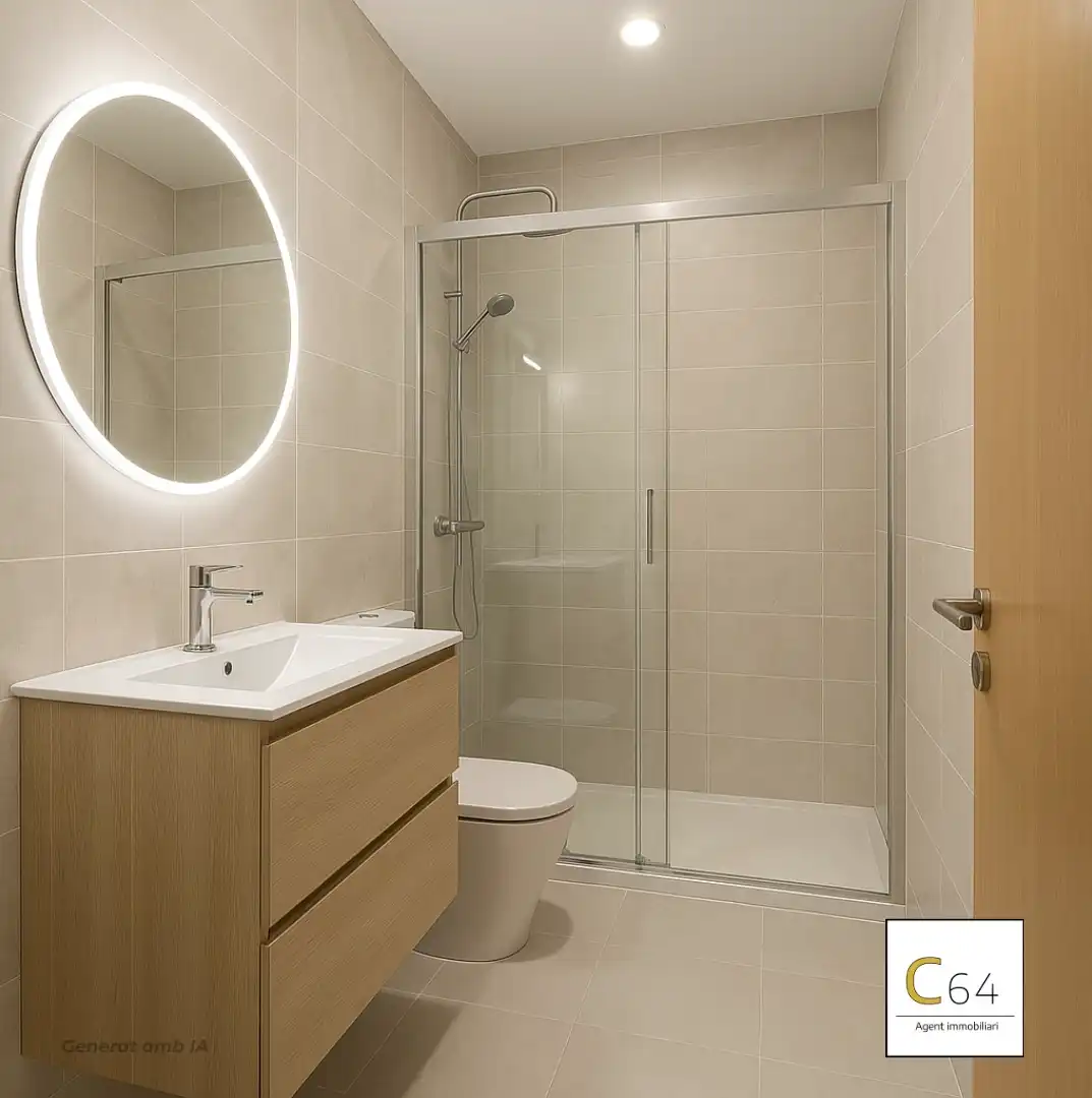 Baño de Ático en venta en Reus con Terraza