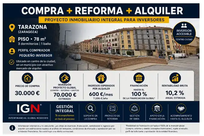 Außenansicht von Wohnung zum Verkauf in Tarazona