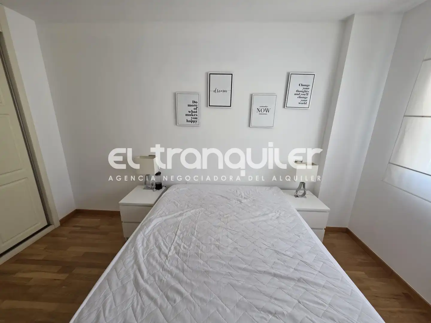 Bedroom of Flat for rent in Madrid  with Air Conditioner, Parquet flooring and Storage room